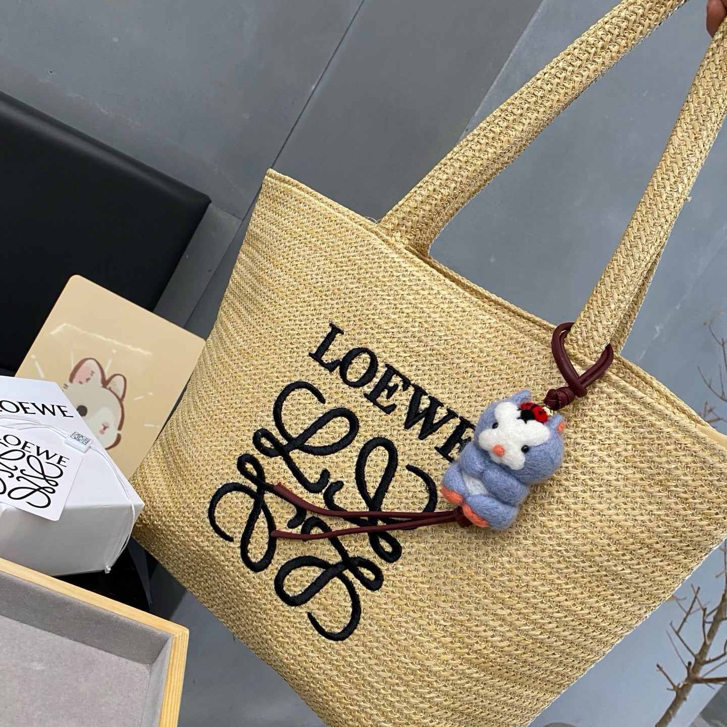 New Arrival – Felt & Leather Squid Charm