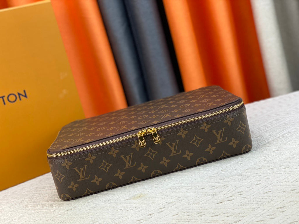 Monogram Canvas Jewelry Box | 3 Prints · 3 Sizes