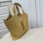 Quilted Oversized Tote Bag – Style 8019