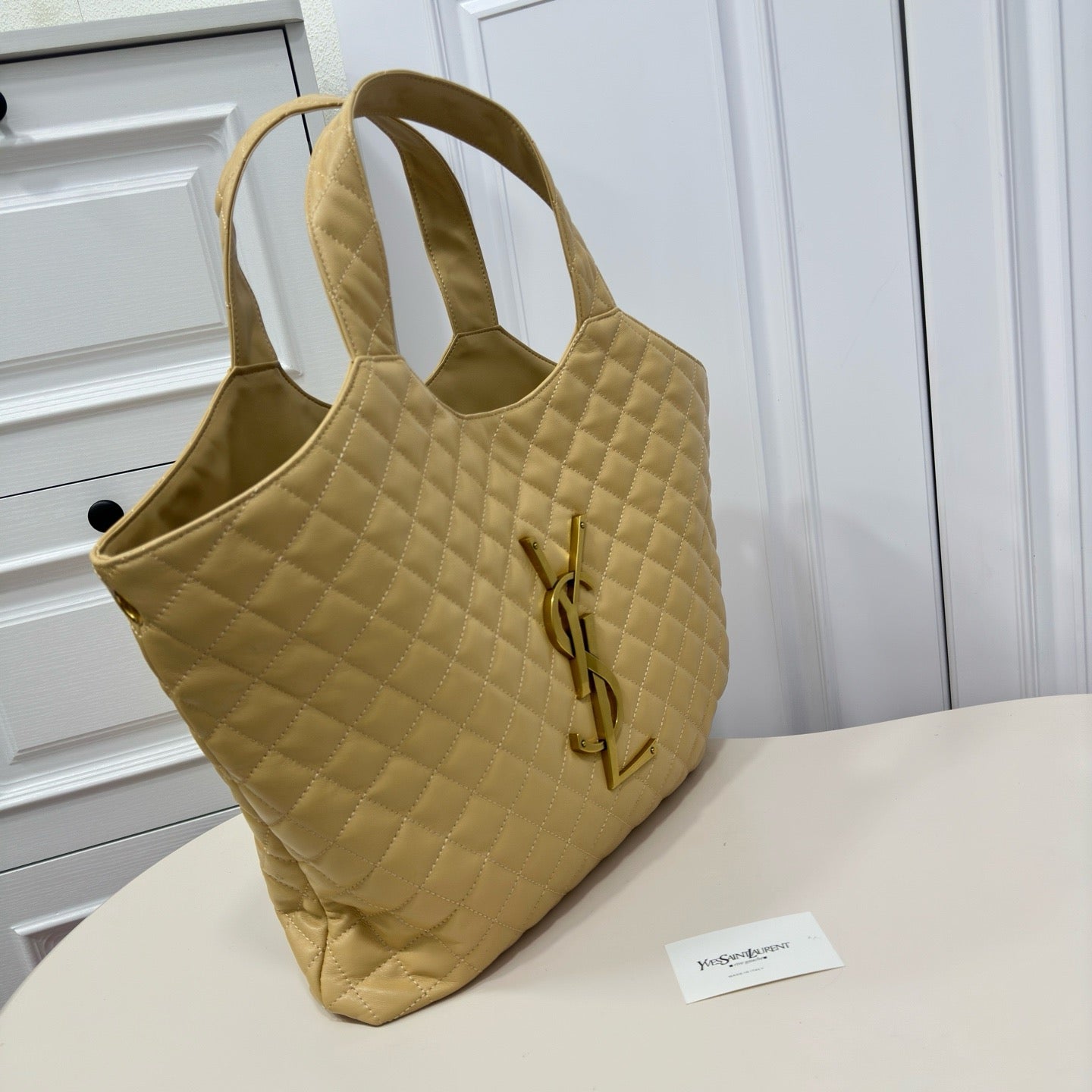 Quilted Oversized Tote Bag – Style 8019