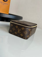 Monogram Canvas Jewelry Box | 3 Sizes | Premium Quality