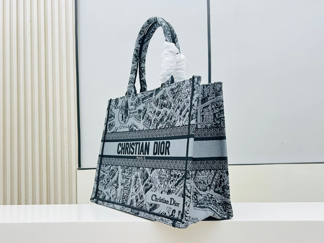 D Book Tote (MAP TOTE )