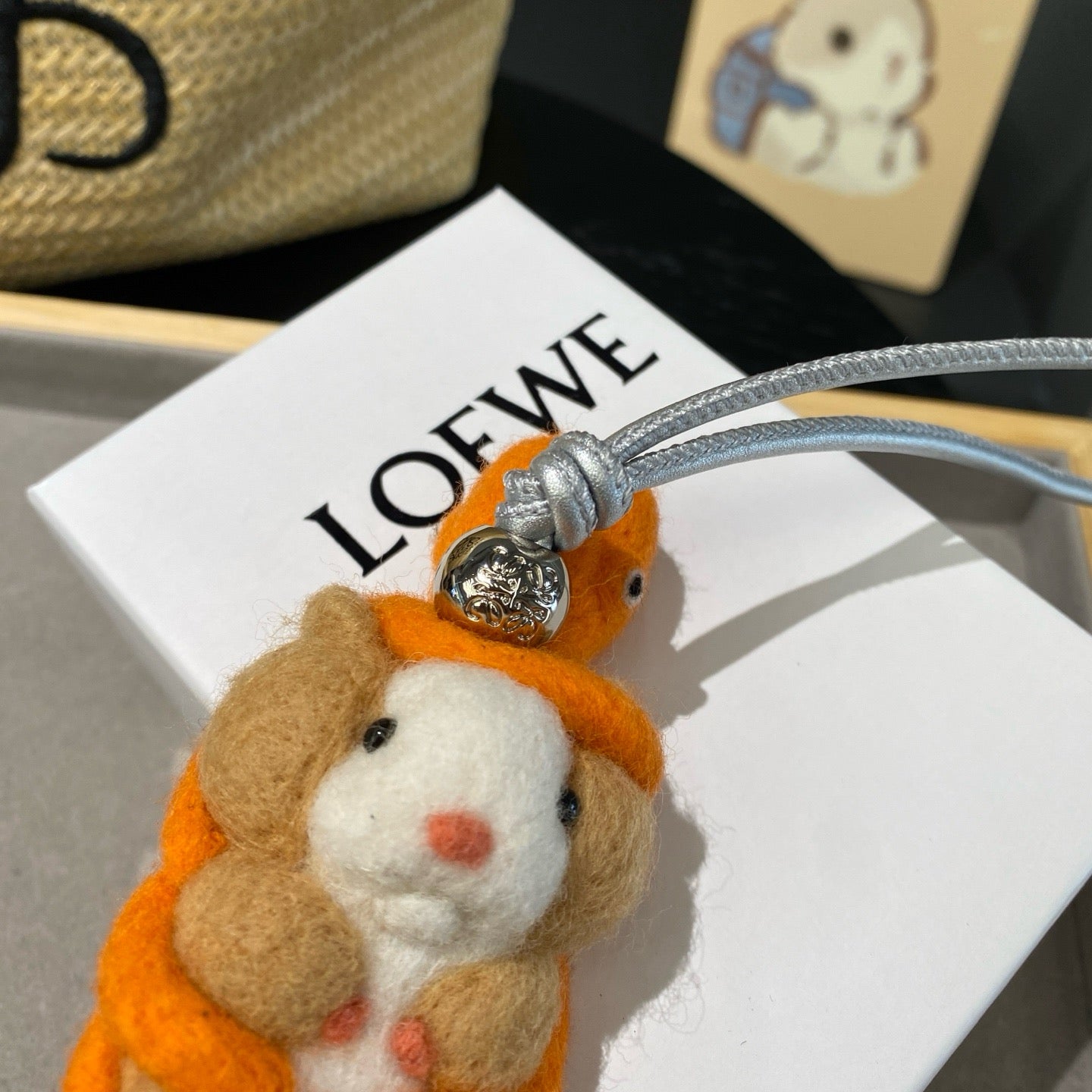 New Arrival – Felt & Leather Squid Charm