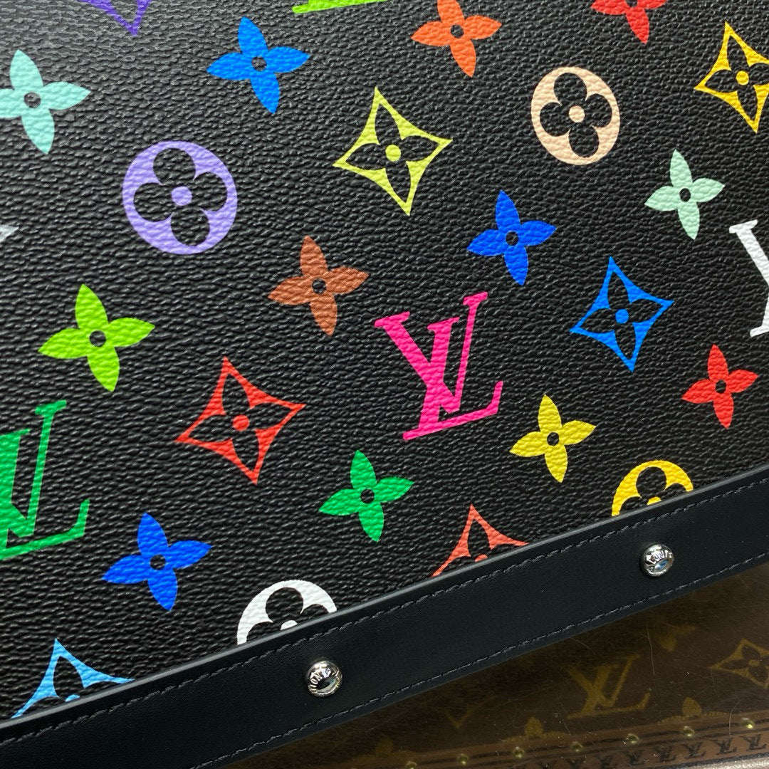 Monogram Multicolor Pouch | Large| Premium quality