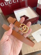 Premium Leather Belt – Signature Buckle Edition