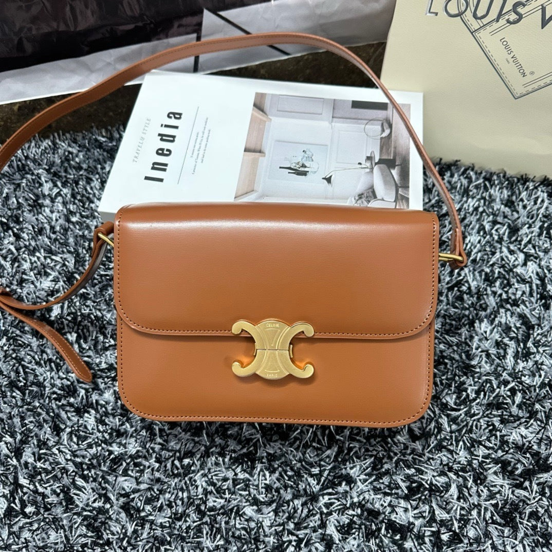 Triomph Classic Flap Shoulder Bag – Timeless Edition