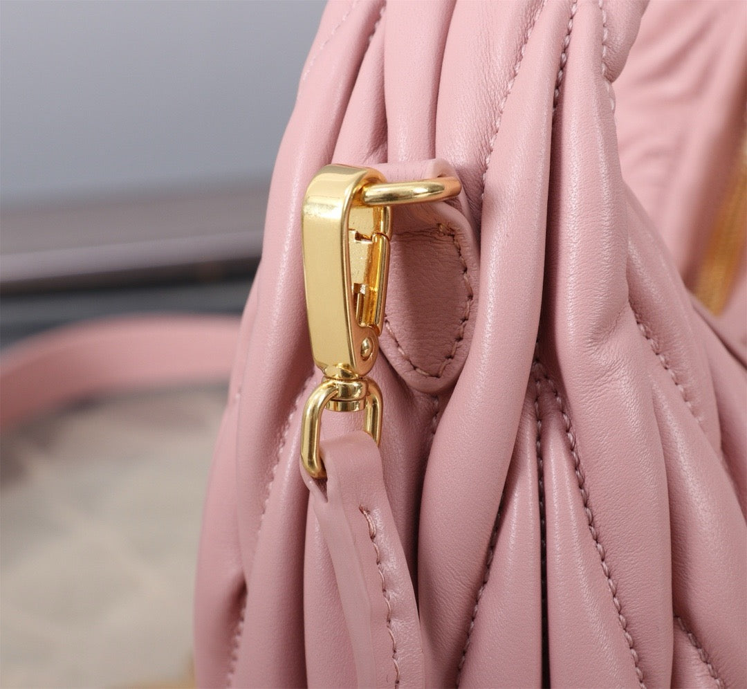 Premium Quilted Soft Leather Shoulder Bag – JY