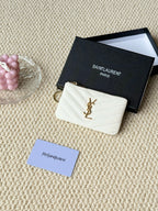 Luxury Quilted Key Pouch