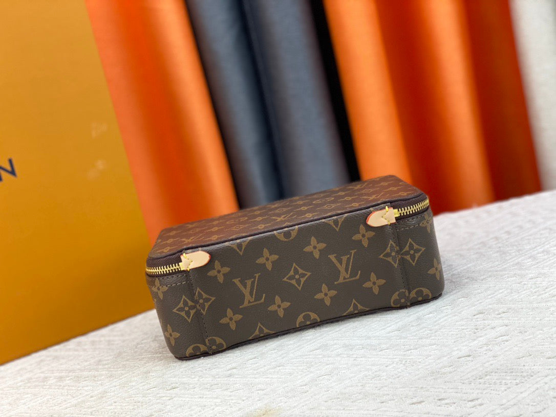 Monogram Canvas Jewelry Box | 3 Prints · 3 Sizes