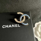 Logo Brooch | Multi-wear Style | Gold Tone