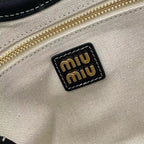 MM IVY Structured Leather Shoulder Bag – JC