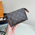 Monogram Canvas Toiletry Pouch  (Premium Quality)