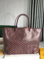 Premium Monogram Canvas Tote Bag – PM & GM Sizes
