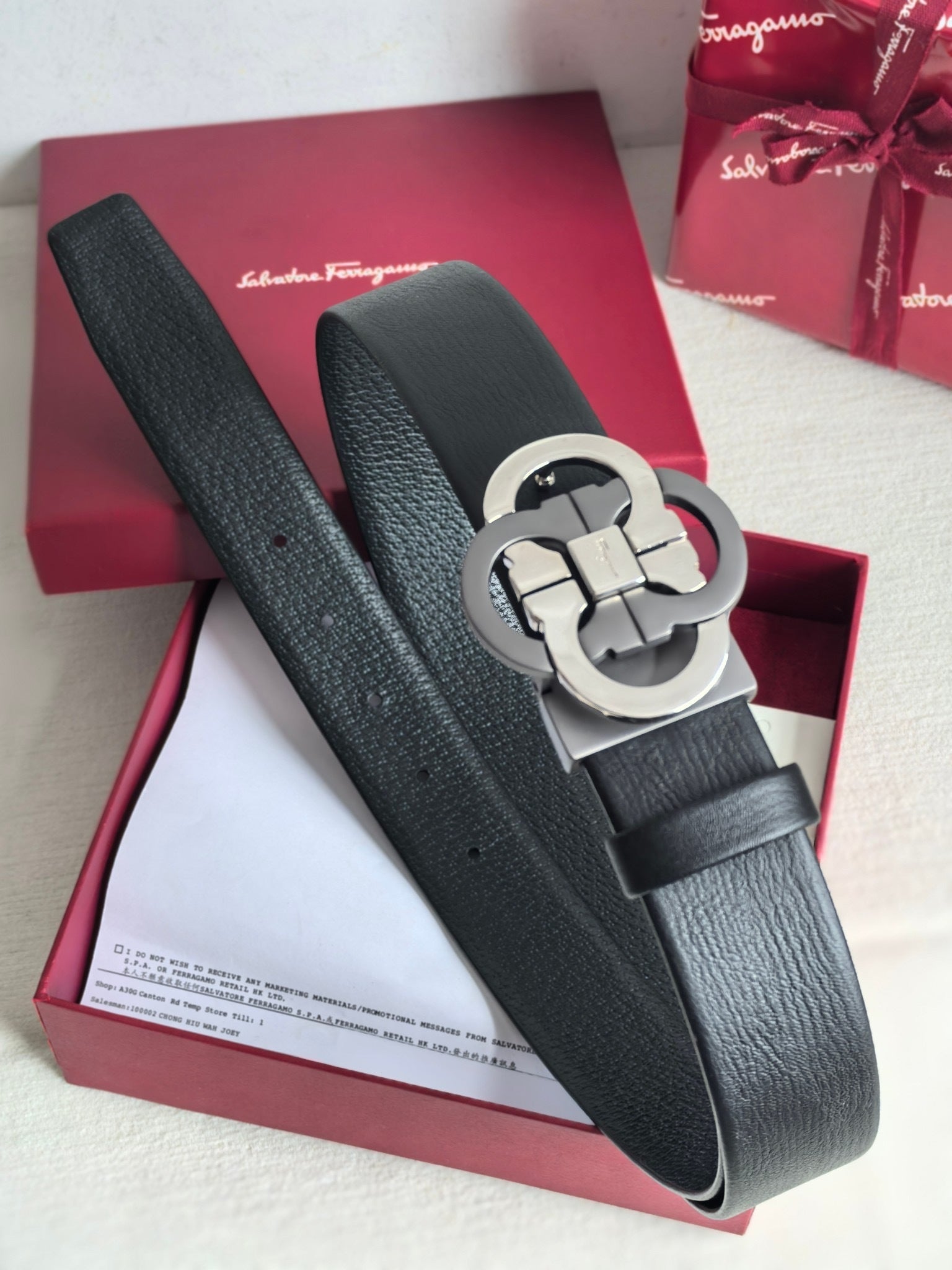 Classic Dual-Ring Buckle Belt — 35mm