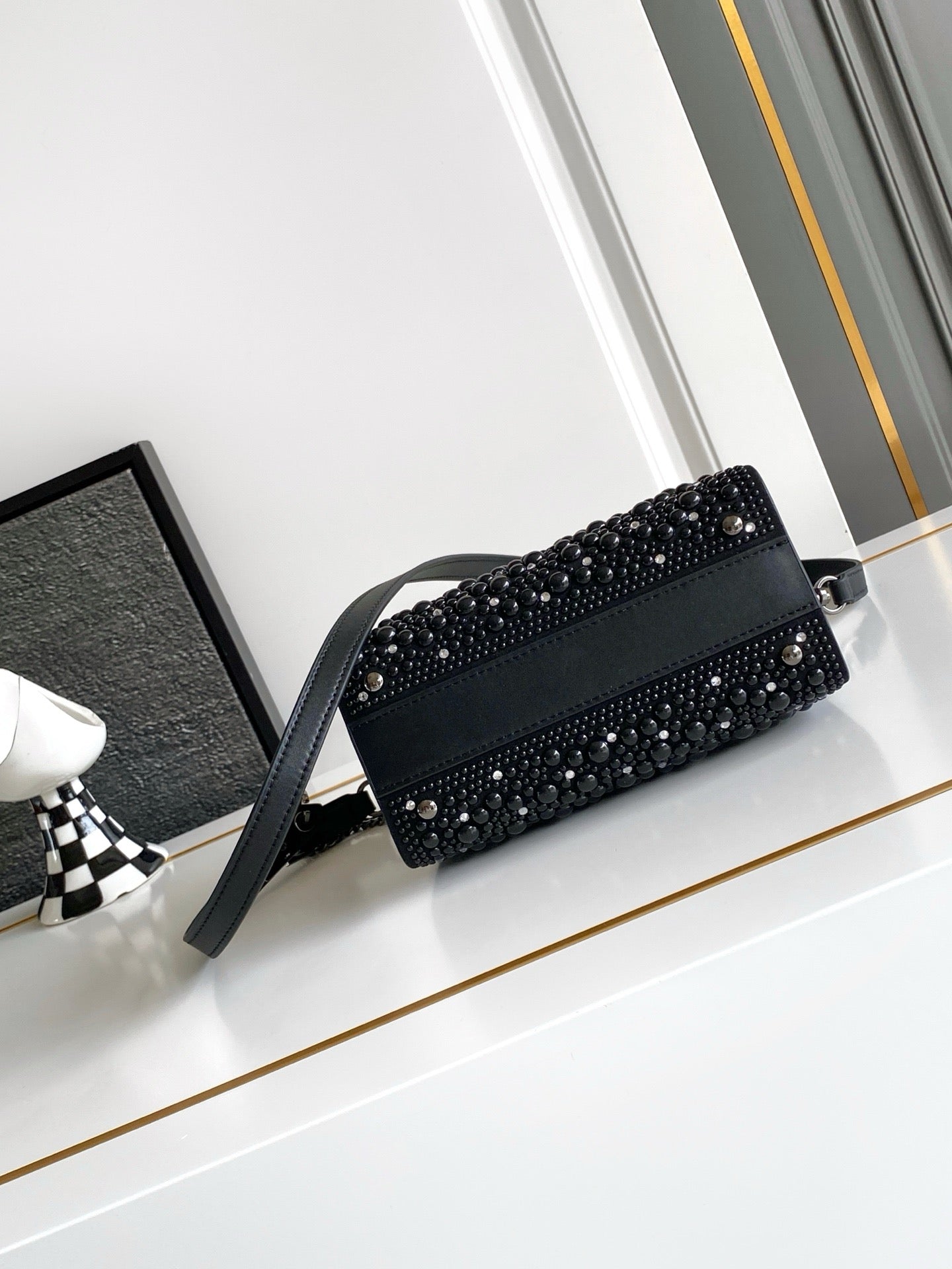 V-SLING Mini Crystal Bag | 9956 MTX