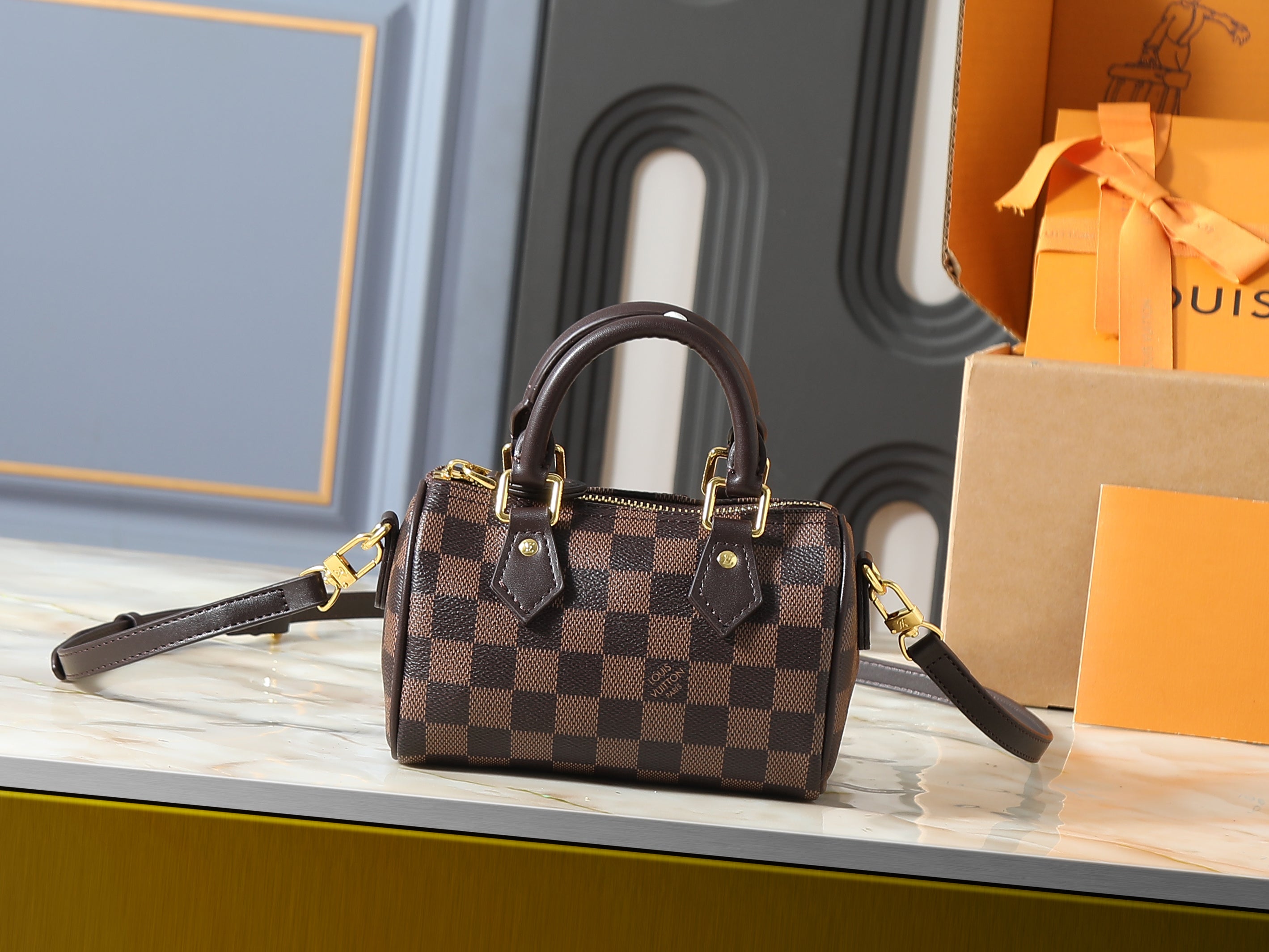 Nano Speedy Bag | Vivienne Print |