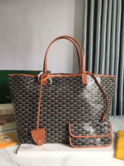 Premium Monogram Canvas Tote Bag – PM & GM Sizes
