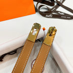 Slim Leather Waist Belt – Adjustable Fit