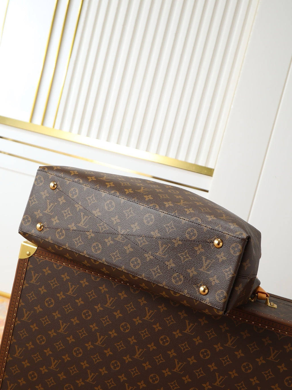 Classic Pattern Canvas Shoulder Bag (Premium Quality)