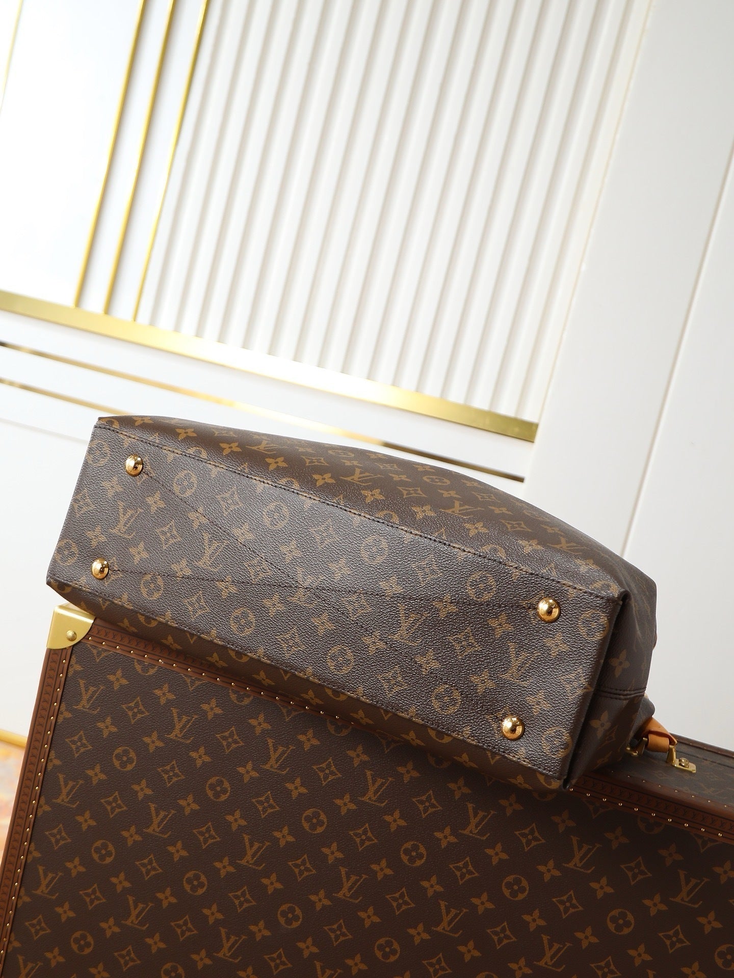 Classic Pattern Canvas Shoulder Bag (Premium Quality)