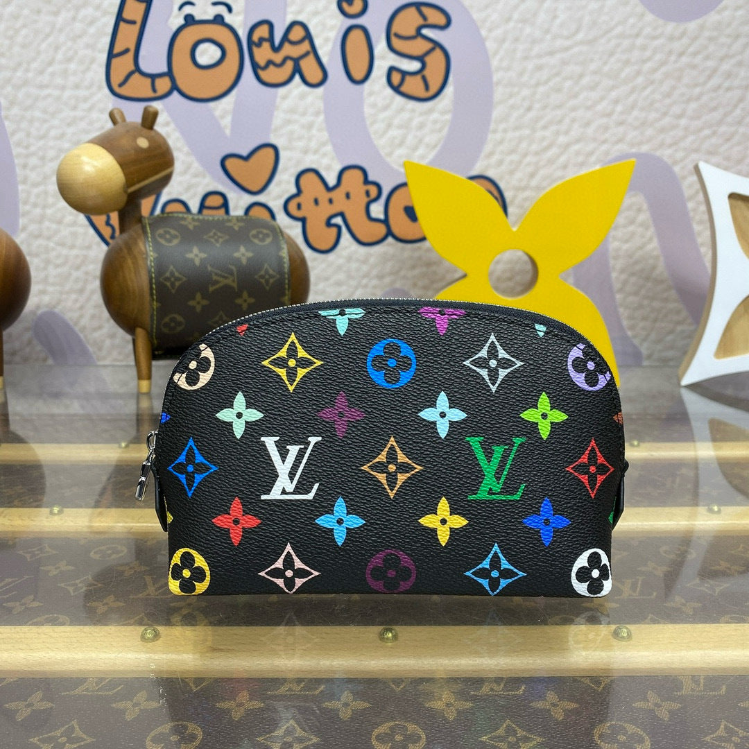 Monogram Multicolor Pouch | Small | (Premium Quality)