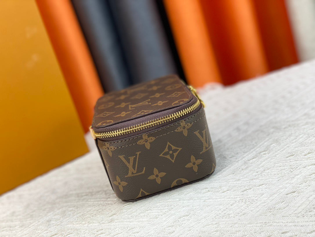 Monogram Canvas Jewelry Box | 3 Prints · 3 Sizes