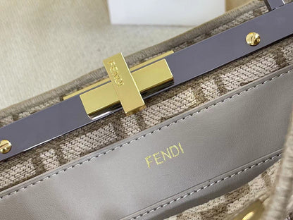 Medium Peekaboo Handbag by FE*N*DI