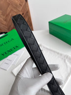 2.5 Women’s Handwoven Intreccio Leather Belt — New 2025