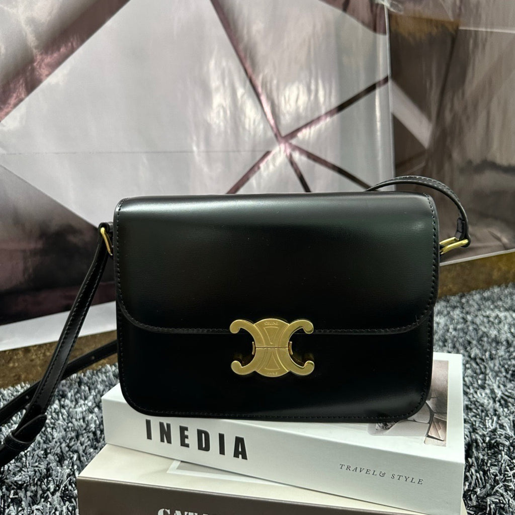 Triomph Classic Flap Shoulder Bag – Timeless Edition