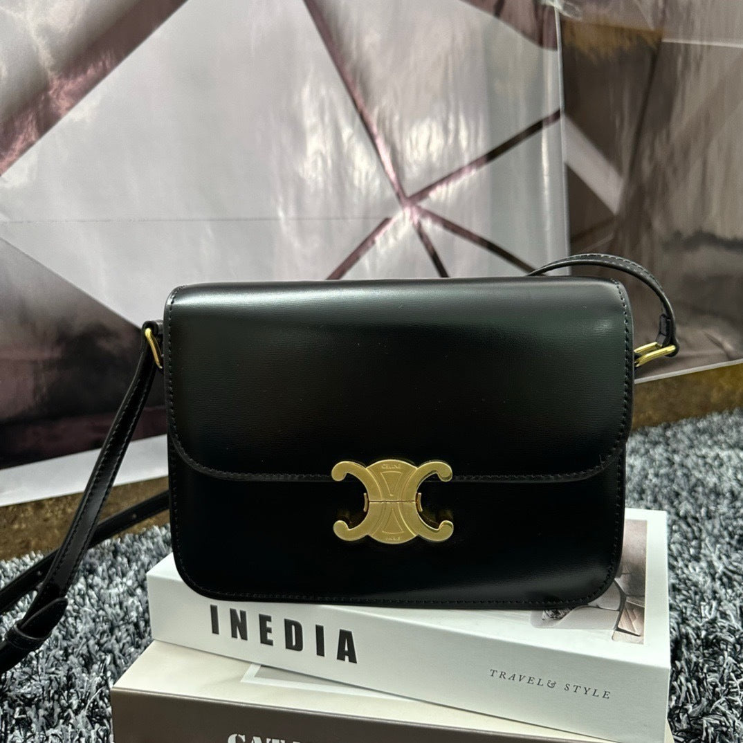 Triomph Classic Flap Shoulder Bag – Timeless Edition