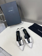 Slingback Flats – Premium Lambskin &  Italian Sole