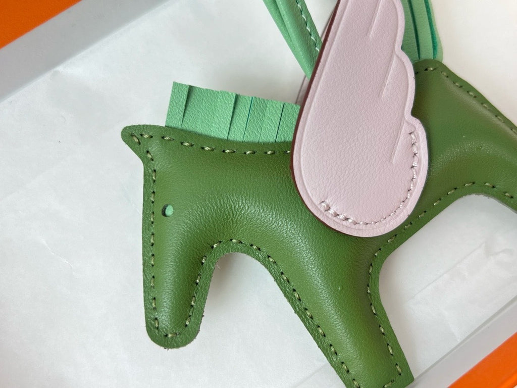 Premium Quality – Leather Pegasus Bag Charm (2025 New Model)