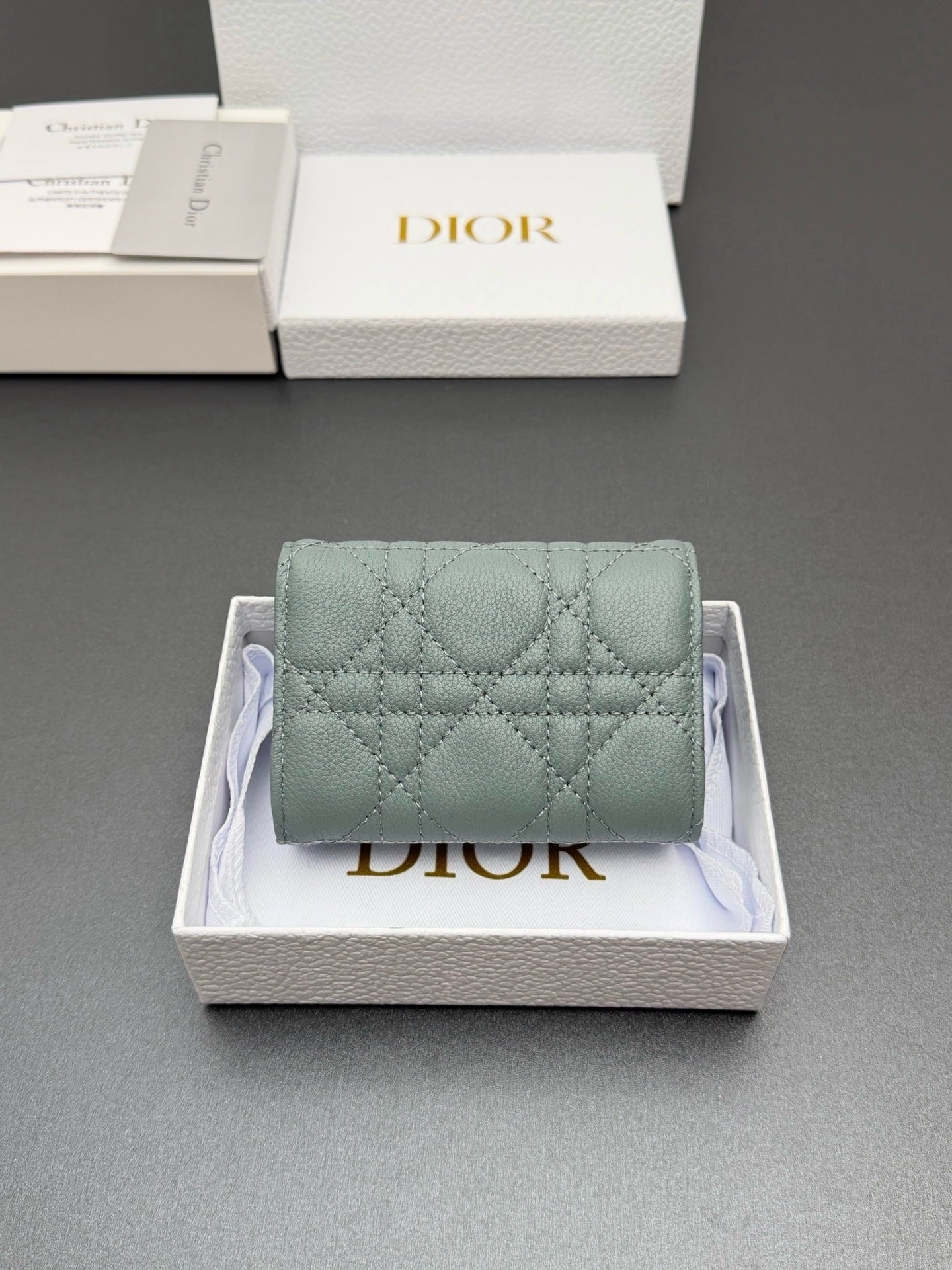 Cato Glycine Quilted Leather Wallet  (Premium Quality )