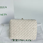 Soft Suede Parachute-Style Woven Bag