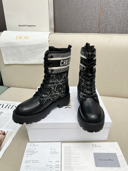 D!0r Winter Vintage Boots