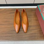 LP Elegant Minimalist Leather Flats