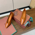 LP Elegant Minimalist Leather Flats