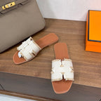 Luxury Oran-Style Velvet Sandals