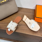 Luxury Oran-Style Velvet Sandals