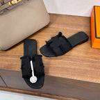 Luxury Oran-Style Velvet Sandals