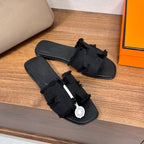 Luxury Oran-Style Velvet Sandals