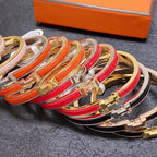 Bracelet Clic Enamel Slim Bangle – 6mm