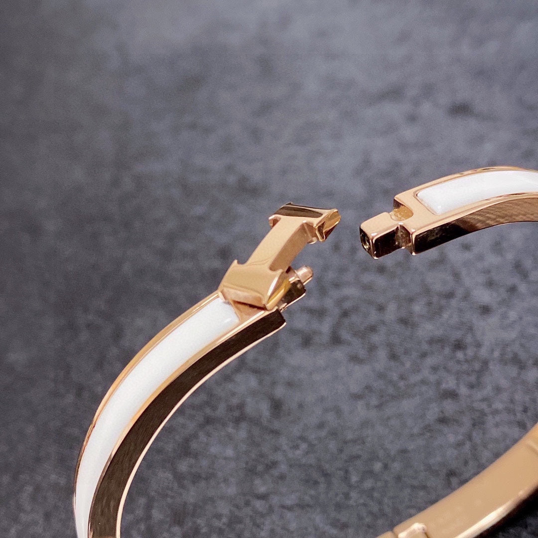 Bracelet Clic Enamel Slim Bangle – 6mm