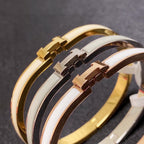 Bracelet Clic Enamel Slim Bangle – 6mm