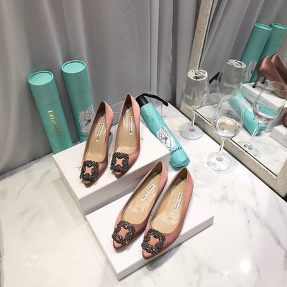 Upgraded Crystal Buckle Heels – Timeless Elegance ✨