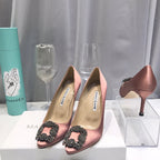 Upgraded Crystal Buckle Heels – Timeless Elegance ✨