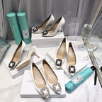 Upgraded Crystal Buckle Heels – Timeless Elegance ✨