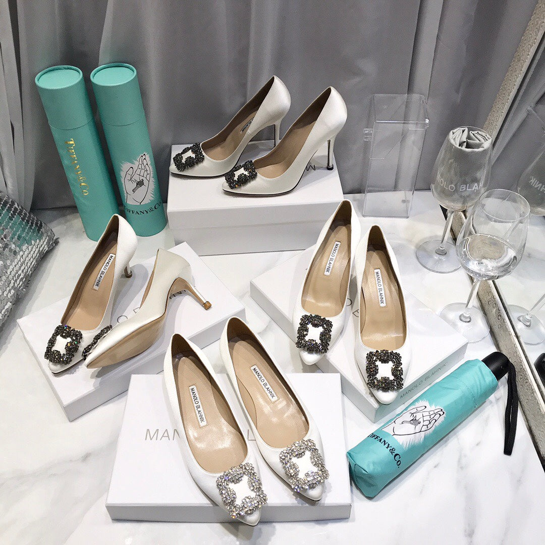 Upgraded Crystal Buckle Heels – Timeless Elegance ✨