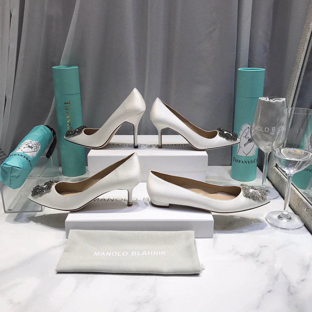 Upgraded Crystal Buckle Heels – Timeless Elegance ✨