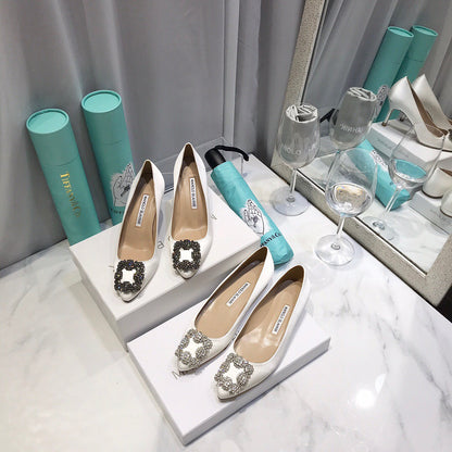 Upgraded Crystal Buckle Heels – Timeless Elegance ✨
